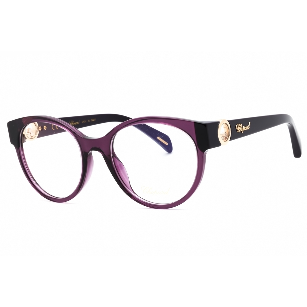 NWT Chopard VCH350S-096Z Violet Round 53mm Eyeglasses